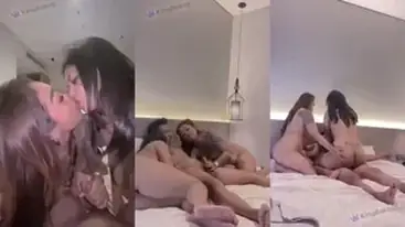 Tante Bertato Threesome Nikmat Di Atas Kasur poster